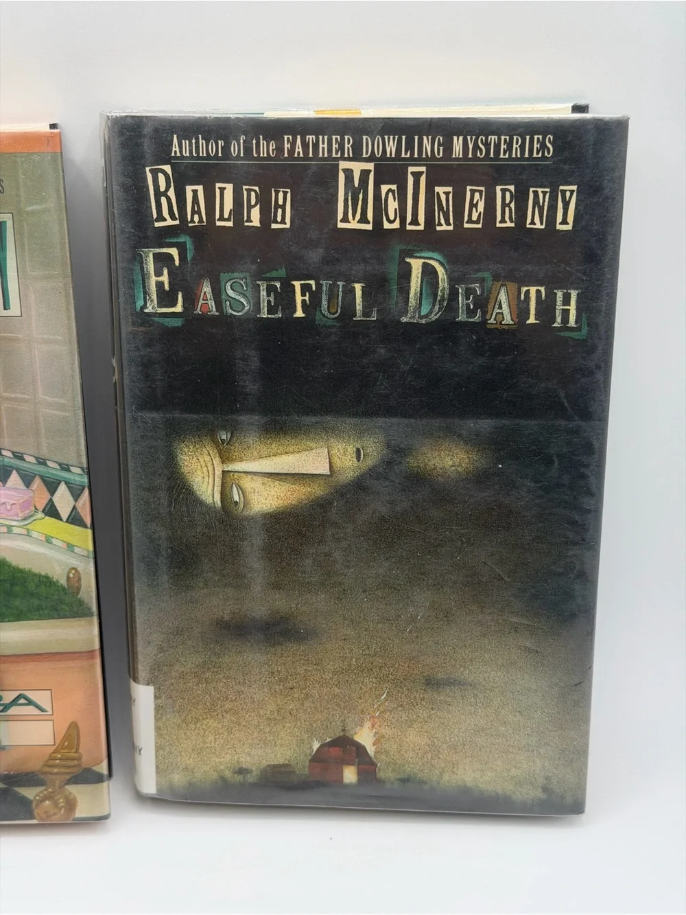 Lot of 3 Ralph McInerny Hardcover Books Mom & Dead/Easeful Death/Infra Dig